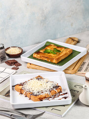 some desserts and snacks from Indonesia