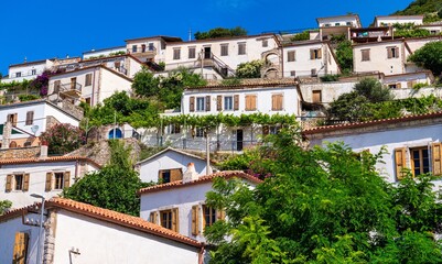 A village in the Albanian Riviera named Vuno 