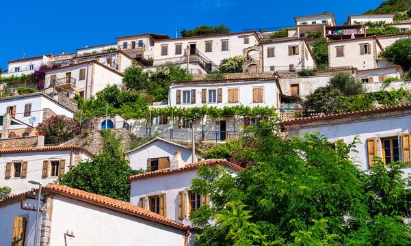 A village in the Albanian Riviera named Vuno 