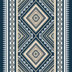 Geometric ethnic oriental seamless pattern traditional. carpet,wallpaper,clothing,wrapping,batik,fabric,Vector,illustration,embroidery.