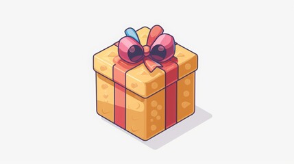 Obraz premium Simple gift icon