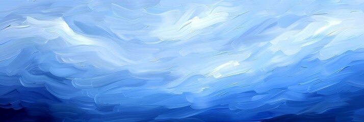 Fototapeta premium Blue abstract art background with fluid grunge texture ideal for artistic design projects