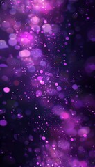 Lavender light burst  abstract rays on dark background with violet and gold sparkles