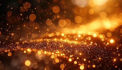 Abstract golden light airy background with 
