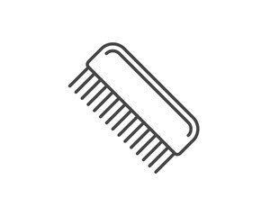 Vector graphic icons of beauty in the form of combs for massage or darsonval procedures.