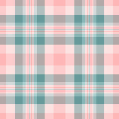 Greeting card texture pattern background, content seamless fabric vector. Cross tartan plaid textile check in light and grey colors.