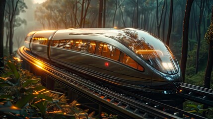 Futuristic scene of the world