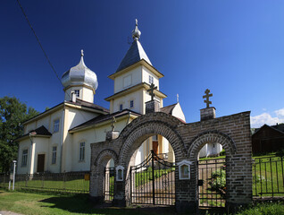 Russisch-orthodoxe Kirche der Altgläubigen  in Mustvee am Peipussee in Estland