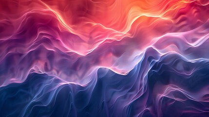 Obraz premium Colorful abstract waves background