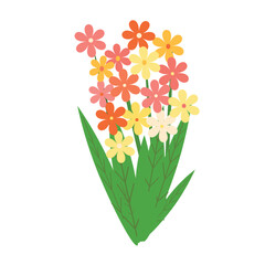 flower. vector illustration
