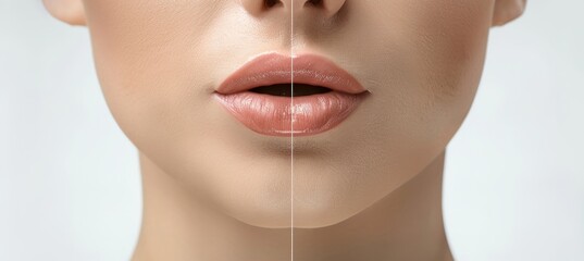 Jawline surgery   fat removal  before   after transformation in plastic surgery promotion