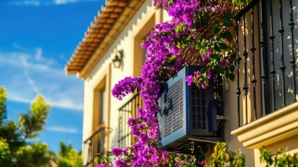 A Cool Breeze Amidst Blooming Bougainvillea