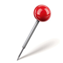 icon of a pushpin on a white background