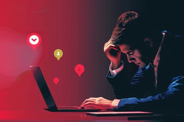 A businessmans frustration the unbearable weight of poor user experience