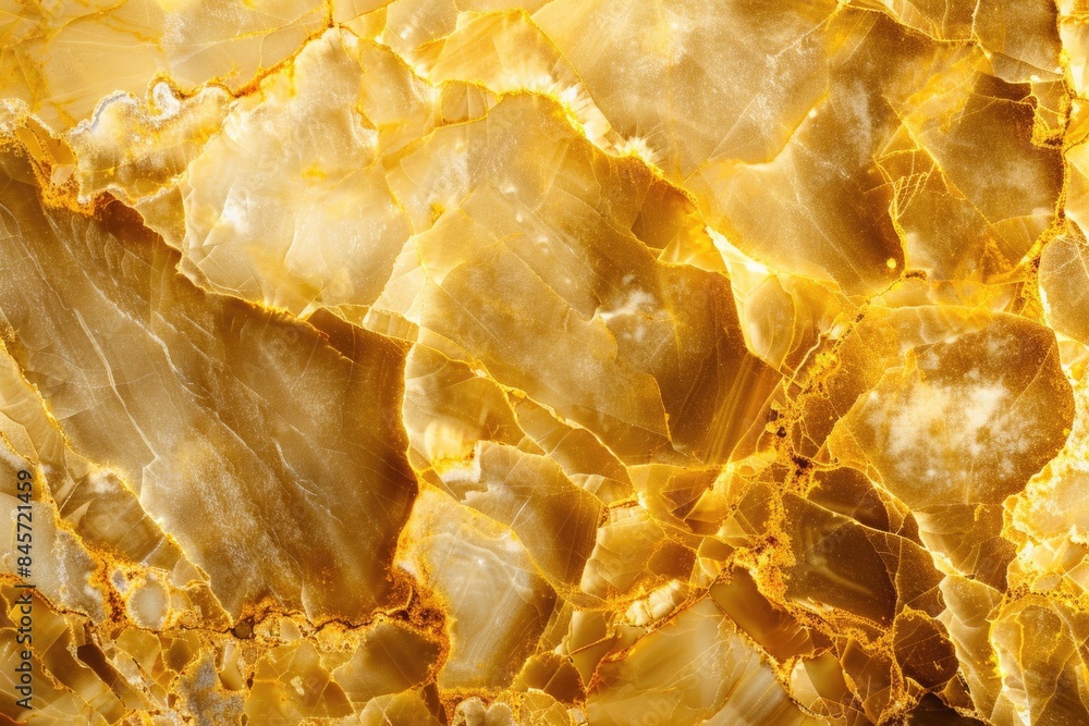 Poster close-up shot of a smooth yellow marble surface with no visible imperfections or cracks