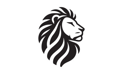 A Lion head logo mascot vector illustration design inspiration 