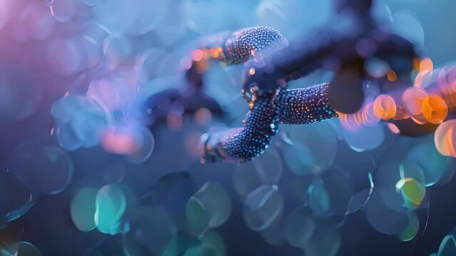 A chain link fence adorned with lightning rods symbolizing the security and trust inherent in blockchains decentralized network