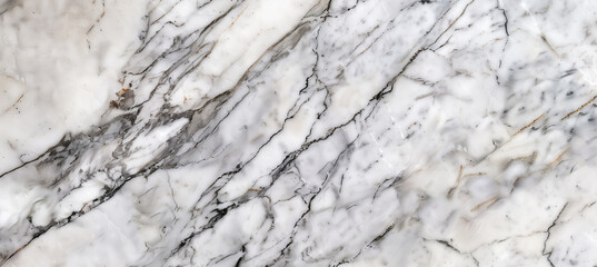 Fototapeta premium Elegant White Marble Texture with Intricate Natural Patterns for Interior Design Projects