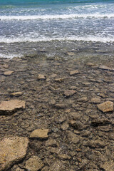 waves on the beach sea summer