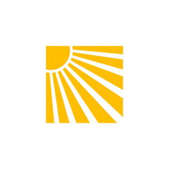 Solar Energy logo can be used for icon, logo and etc.