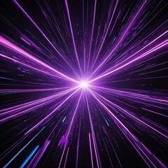 Naklejka premium abstract texture background glowing light rays with Exploding star burst. generative Ai