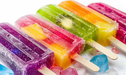 Bright and Frozen: Sweet Ripe Fruit Sorbet