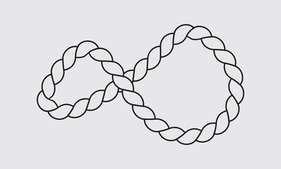 rope vector illustration