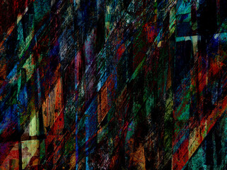 abstract art texture. Colored boards. Modern creative art