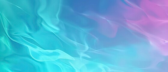 Obraz premium abstract gradient background, neon teal 