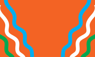 Colorful banner background, olympic games, copy space for text. Vector. EPS 10/AI