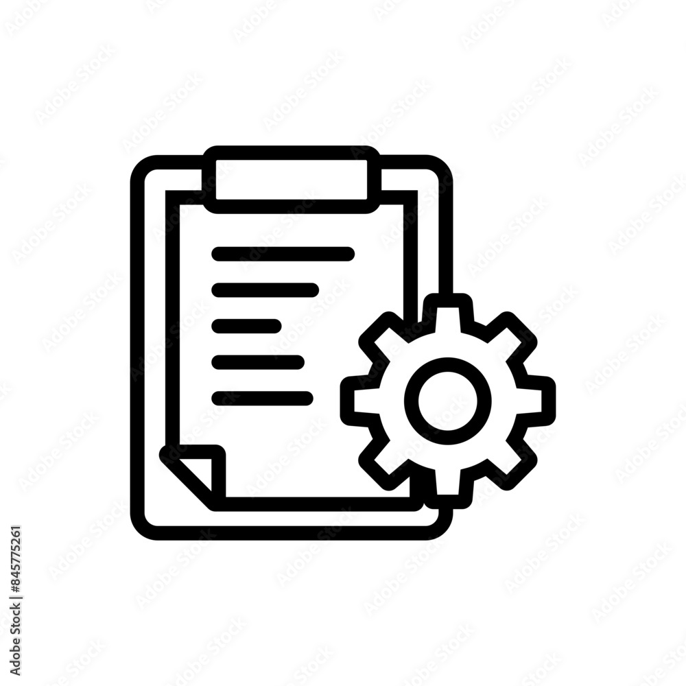 Poster assignment document icon perfect for education and work tasks