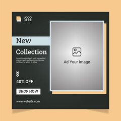 Fashion Sale Post, Fashion Social Media Post