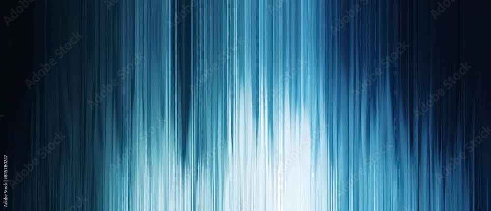 Poster abstract lines form a captivating gradient blue background, delivering a strong visual impact with i