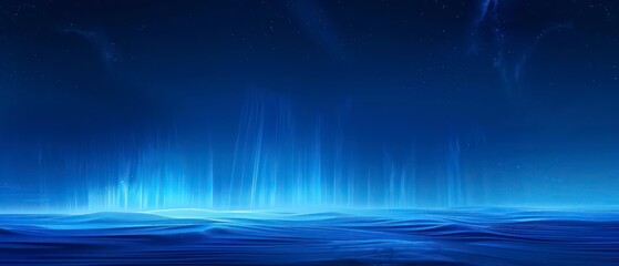 Abstract lines form a captivating gradient blue background, delivering a strong visual impact with its dynamic energy