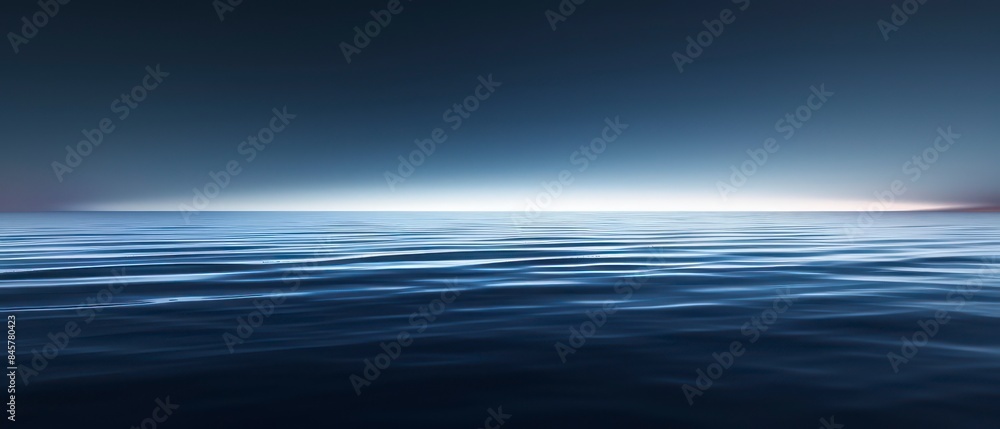 Poster abstract lines form a captivating gradient blue background, delivering a strong visual impact with i