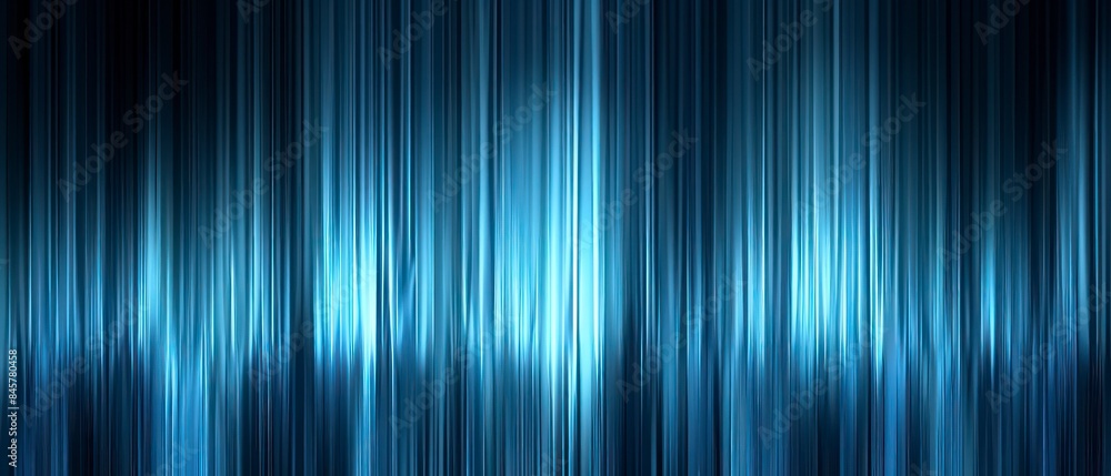 Poster abstract lines form a captivating gradient blue background, delivering a strong visual impact with i