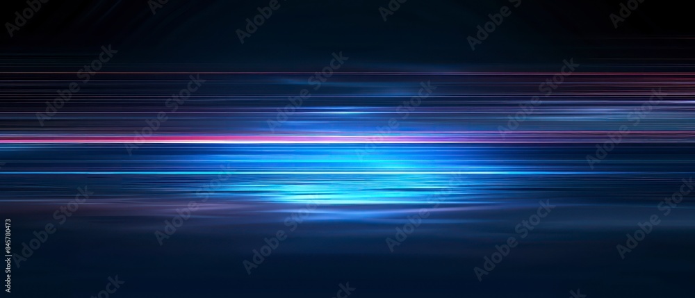 Poster abstract lines form a captivating gradient blue background, delivering a strong visual impact with i