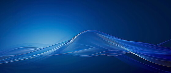Abstract lines form a captivating gradient blue background, delivering a strong visual impact with its dynamic energy