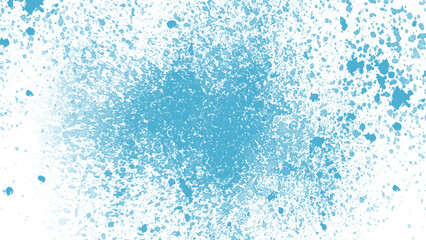 Blue stain rusty metal texture old terrazzo surface isolated overlay decorative vintage vector background.