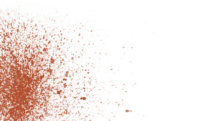 Stain rusty metal texture old terrazzo surface isolated overlay decorative vintage vector background.