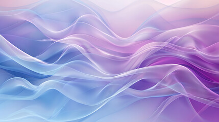 Fototapeta premium Soft Pastel Wave Abstract Background