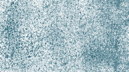 Blue stain rusty metal texture isolated abstract vintage grunge background.