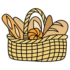Fototapeta premium Bread Basket