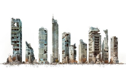 city skyscrapers