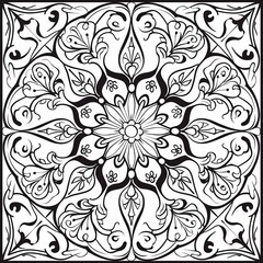 Mandala Coloring page 