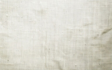 Fototapeta premium Close Up Of White Linen Fabric Texture