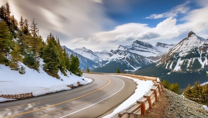 "The Long and Winding Road to Adventure: Discovering Hidden Gems and Breathtaking Views on Mountain Highways"