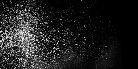 Black and white stain rusty metal texture old terrazzo surface isolated overlay decorative vintage vector background.