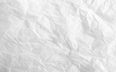 Obraz premium Crumpled White Rice Paper Texture