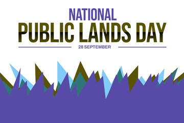 Public Lands Day Celebrating Conservation Efforts and Access to Shared Natural Heritage for All Communities illustration